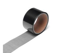 Window Screen Repair Tape, 4"X 16.5FT Black Screen Repair Kit for Windows or Doors, Strong Adhesive Screen Patch Fiberglass Screen Tape Mesh Repair for Mending and Fixing Large Window Screen.