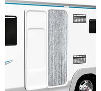 Fly Curtain Door Curtain Fly Screen Fly Blind Insect Curtain Chenille vidaXL