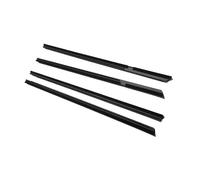 Window Seal 4Pcs/Set Car Side Window Sealing Strip for Insight 2010-2014 Outside Moulding Trim Weatherstrip Waterproof Pressure Belt Weather Strip