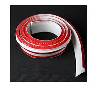 Window Seal Strip,Draft Excluder Custom Self-Adhesive Water Barrier Strip Retaining Bar Sills for Kitchen Bathroom Sink Gap Seal Silicone White Black(Black,1.5X4.5CM_0.6M Long)