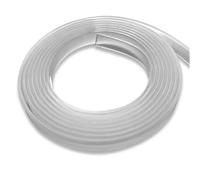 Window Seal Strip,Draft Excluder Custom Solid Silicone Rubber Strip Flat Bar Light Box Seal High Temperature Heat Resistance Transparent(3.0M_2MM_15MM)