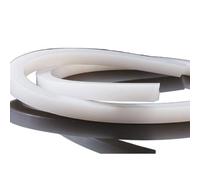 Window Seal Strip,Gap Solid High Temperature Proof Flat Seal Bar 2mm to 30mm x 1mm to 10mm 10 Meter Translucent Solid Silicone Strip Heat-Resistance excluder(20mm,12mm)