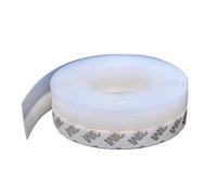 Window Sealing Strip, Self Adhesive Weather Stripping, Silicone Door Bottom Seal Strip Tape for Gaps of House Glass Shower Window Door Sealing Dustproof Weatherproof (10m 35mm Transparent)
