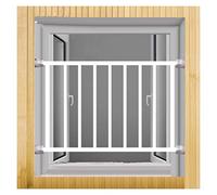 Window Security Bars Heavy-Duty Anti-Theft Grilles Customizable Balcony Railings Indoor Protection Size: Height 40cm Length 50cm Safety Solution