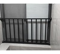 Window Security Grilles Window Railings Parapets DIY Window Grilles Window Security Screens Safety Window Grates Anti-Theft Window Protection/Black H60cm/L76cm