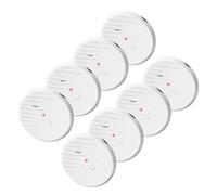 Window Sensor 125 dB Loud Vibration Alarm with Adjustable Sensitivity and Flashing Red Light for Security Intrusion Detection