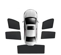 Window Shade For Benz For GLB X247 2019 2020 2021 2022 2023 UV Protection Shield Window Sunshade Side Visor Windshield Car Window Sun Shade(5Piece Set)