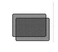 Window Shades 2Pcs Car Sunshade Stickers Electrostatic Sticker Window Sun-shading Stickers Block Car Rear Side Cover Film(MO 38X43CM 2PCS)