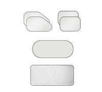 Window Shades Anti Protect Car Summer Windshield Sunshades Cover Foldable Sun Shade Sunblind Front Window Sunscreen Sunshade Cooling Cover Car Sunshade(6pIECE all set)