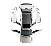 Window Shades Car Sunscreen Sunshades Windshield Visor Sun Blind Cover Interior Parts Accessories For Toyota For Rav4 XA40 MK4 2013 2014 2015 2016 2017 2018 Car Sunshade(Rear Sunshades)