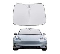 Window Shades For Tesla Windshield Sunshade Folding Front Window Sun Shade Cover Heat Protection Visor For Model For Y Model3 2024 Accessories