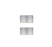 Window Shades Sunroof Sunshade Suitable For VW For Touran 5T 2016~2023 2022 Car Panoramic Roof 2X Heat Shield Window Sunshade Anti-UV(Silver)
