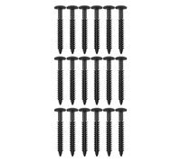 Window Shutter Clips - Black 3 Inch Window Grille Pins, Durable Hardware Tool, Slat Attachment for Outdoor Use, Reliable Accessories for Front Door and Cabinet Projects | Universal