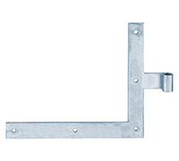 Window Shutter Corner Hinge Straight/Straight End/Top 250 x 300 mm Oberflaeche: galvanisch Blau verzinkt
