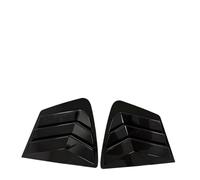Window Side Shutter Cover Fit For Civic Sedan 2006-2015 Car Front Rear Window Louver Shutter Cover Side Vent Blinds Trim Sticker Exterior Automobile Window Mouldings(Rear Black-For 11-15)