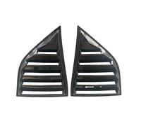Window Side Shutter Cover Fit For Dodge Challenger 2008-2023 Rear Side Window Decoration body kit Tuning Car Louvers Scoop Cover Vent Shutter Automobile Window Mouldings(Glossy Black)
