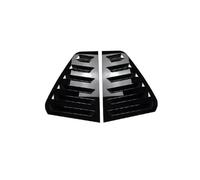 Window Side Shutter Cover Fit For Golf 4/5/6/7/7.5/8 MK4 MK5 MK6 MK7.5 MK8 Window Shutter Cover Louver Air Vents Rear Side Trim Spoiler Automobile Window Mouldings(MK8 Glossy black)