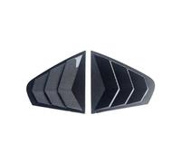 Window Side Shutter Cover Fit For Jetta MK6 2012-2018 Car Rear Louver Window Side Shutter Cover Trim Sticker Vent Scoop Carbon Automobile Window Mouldings(Carbon)