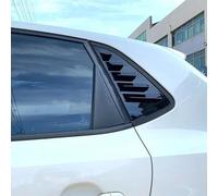 Window Side Shutter Cover Fit For Polo 6R 6C 2011-2017 Cars Blinds Modification Stickers Car Rear Side Window Louver Automobile Window Mouldings(A)