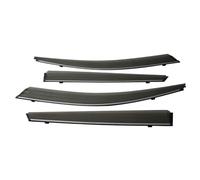 Window Side Visors Compatible With RX350 RX400 RX450H 2010 2011 2012 2013 2014 2015(Chrome Strip)