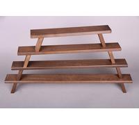 Window Sill Brown (W/H/D): 60.0cmx11.0cmx7.5cm NEW Flower Bench Underbench