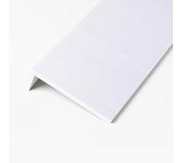 Window Sill Capping Board Acrylic Cill Cover Bay Edge Protector Plate Ledges for Exterior Roofline & Window Cladding (90x40x0.9cm)