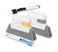 Window Sill Cleaner Tool 4 Pieces Multi-Area Crevice Cleaning Brushes | Hand-Held Recess Cleaning Tools Set Of 4 for Home, Bathroom, Bedroom