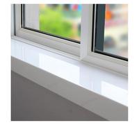 Window Sill Cover，，Bay Window Edge Protector Plate, Decorative Window Ledge Guard, Window Sill Capping Board, Tile Finish (51.2"x11.8") - Durable, Stylish Protection for Home Interiors