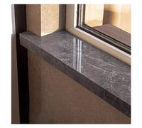 Window Sill Cover，，Interior Window Sill Covers - Waterproof Imitation Marble Concrete Ledge Capping Board for Home, Office, Hotel - 175-350mm Wide (A225mm/8.8", B150cm/59)