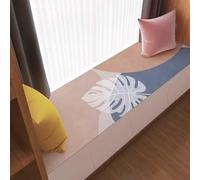 Window Sill Cover，，Minimalist Diatomaceous Earth Window Sill Cushion Mat for Balcony, Kitchen, Shower & Corridor - Decorative & Absorbent Pad (12x47in/30x120cm)