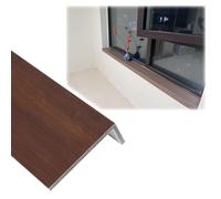 Window Sill Cover，，Waterproof PVC Window Sill Cover, Bright Window Ledge Guard, Cuttable Decorative Replacement Plate (Walnut, 130x20x/51x8in) for Home Improvement