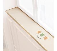 Window Sill Cover, Window Ledge Protector, Easy to Cut, Thin Absorbent Mat, Protection and Decoration, Non Slip Bottom, Easy to Maintain(Beige,100x15CM/39x6IN)