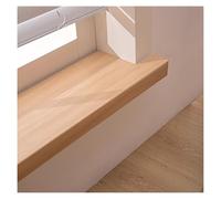 Window Sill Cover，，Wood Grain Window Sill Cover - 47.2x7.9'' Edge Protector for Bay Windows, Durable Capping Board, Stylish Window Guard Ledge, Home Decor Enhancement
