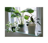 Window Sill Extender Plate, Acrylic Window Sill Extender, 30-70cm x 15-20cm(40x15cm (15 3/4x5 7/8"))