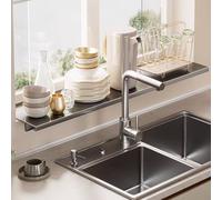 Window Sill Extender Shelf, Magnetic No Drill Cat Perch Table, Detachable Ledge for Narrow Windows, Easy Install, Ideal for Cats, 40x15cm (15 3/4"x5 7/8")