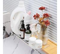 Window sill Extender Wide 4 6 8 10in Window Sill Extender Table, Custom Clear Acrylic Windows Plant Shelf Fit Various Styles, Floating Shelf Feel(27x8in/686x203mm)