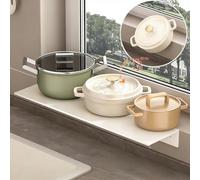 Window Sill Extension, Window Sill Extender Multicolor Multiple Sizes(White,L90xW12.5cm/35.4x4.9in)