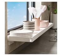 Window Sill Floating Extender Plate Removable, 15.7/19.7/23.6in Long Countertop Extension Board for Narrow Windowsill Kitchen/Bathroom/Living Room(LxW 15.7″x9.8″(40cmx25cm))