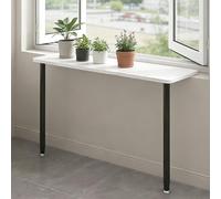 Window Sill Ledge Extension Plant Shelf with Adjustable Legs, No Drill Windowsill Extender Plate Heavy Duty, Removable Cat Window Table Perch(Black,75x25cm(29 1/2x9 7/8"))