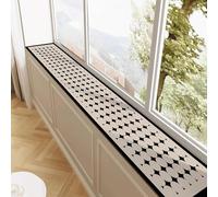 Window Sill Mat,Narrow Adjustable Pad,Diatomaceous Earth Mats-Dustproof, Absorbent&Waterproof Protector for Bay Windows And Balconies,Customizable Cut-to-Size Sill(6 x 31 in)