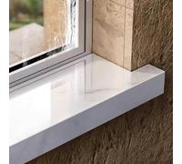Window Sill Panel, Non-Slip Surface, Heat & Cold Resistant, Ideal for Bathroom & Kitchen Windows(130x30cm (51 1/8"x 11 3/4"))