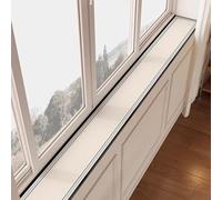 Window Sill Protector 10 15 20 25 30cm Wide, Waterproof PVC Window Ledge Cover, Cuttable Windows Replacement Mat for Home Decor(35x200cm)