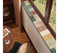 Window Sill Protector Mat, Easy to Trim PVC Leather Windowsill Mats with Anti-Slip Backing, Decor Waterproof Pad for Bay Windows and Balconies(25x160cm)