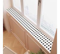 Window-sills Absorbent Mat, Diatomaceous Earth Windowsill Mat, Non Slip, Quick Drying,Waterproof, Dust-Proof, for Patio Living Room Bedroom Home,002,20 * 150cm