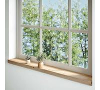 Window Sills Untreated Solid Oak Wood 110 x 15 x 2 cm for Window Frame Assembly and Installation Indoor, Frame Replacement, Renovation, Heat Protection, Sound Insulation, Sealing Accessories, Pack of