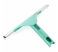 Window Squeegee M, 28cm wide, Easy to Hold, Swivel Handle for Easy Side to Side Streak Free Window Wiping and Drying, Connects with Leifheit Click