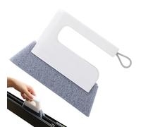Window Slot Cleaner | Multifunctional Brush | Portable Cleaning Tool With Handle | Reusable Household Gadget For Sliding Door Tiles Lines Bathroom Air Conditioner Narrow Crack Dust