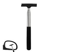 Window Squeegee, Car Rearview Mirror Wiper Telescopic Auto Mirror Squeegee Cleaner Car Window Scraper Side Wing Mirror Wiper Portable Vehicle Interior Exterior Accessories for Rainy Foggy Weather
