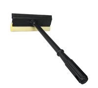Window Squeegee Car Windshield Squeegee,8" Washing Sponge Scrubber Rubber Blade, 2 in 1 Sponge Squeegee,Window Cleaning Squeegee for Car Windshield Glass Gas Station Mirror
