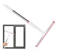 Window Squeegee, Handheld Scrubber Cleaner, 18.5x11.02inches, Ergonomic Design, Lightweight and Easy Grip, Ideal for Balcony, Garage, Deck, Tile, Kitchen, Patio, Pool, Hotel, Floor Cleaning